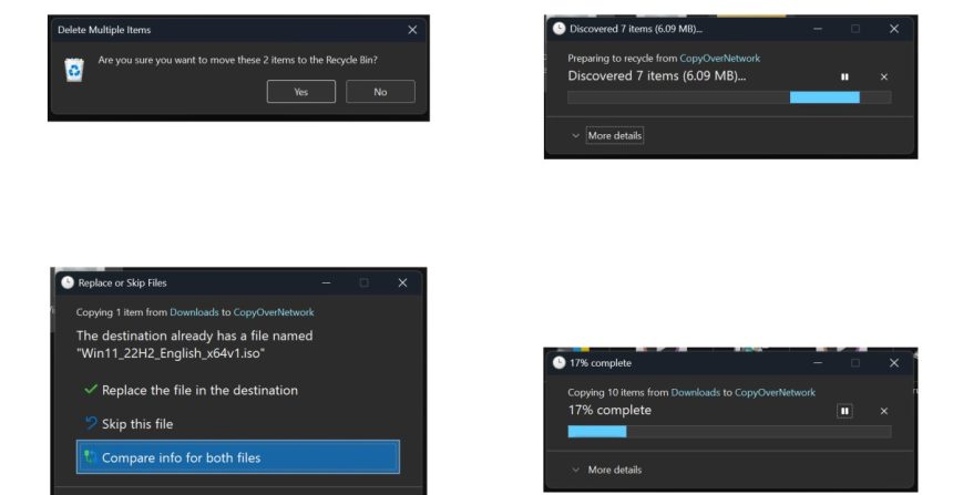 Windows 11’s dark mode is getting more consistent in File Explorer
