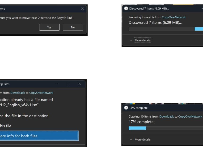 Windows 11’s dark mode is getting more consistent in File Explorer