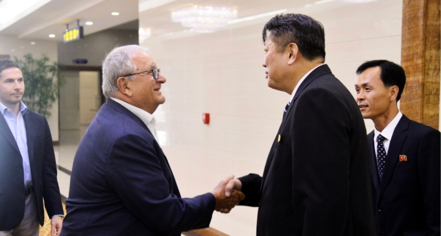 Global baseball chief visits North Korea, a country without a single ballpark