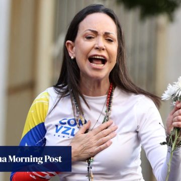 Nobel Peace Prize winner Machado dedicates award to Trump