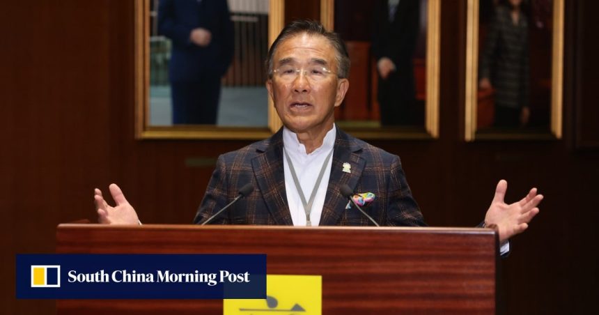 Hong Kong lawmaker Michael Tien to step down from Legco, Mark Chong to contest