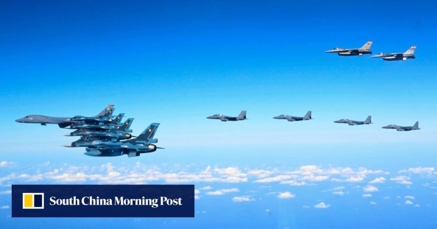 China’s military sees threat in expanded US drills with Japan and South Korea