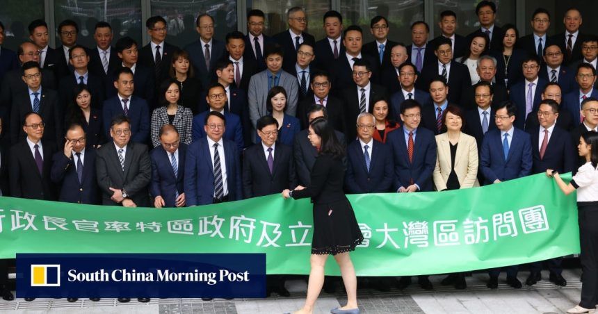 Legco delegations shun West for 4 years in a first since Hong Kong handover