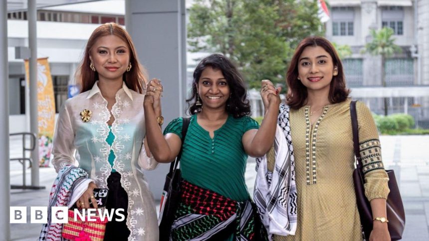 Singapore court acquits women for pro-Palestine walk