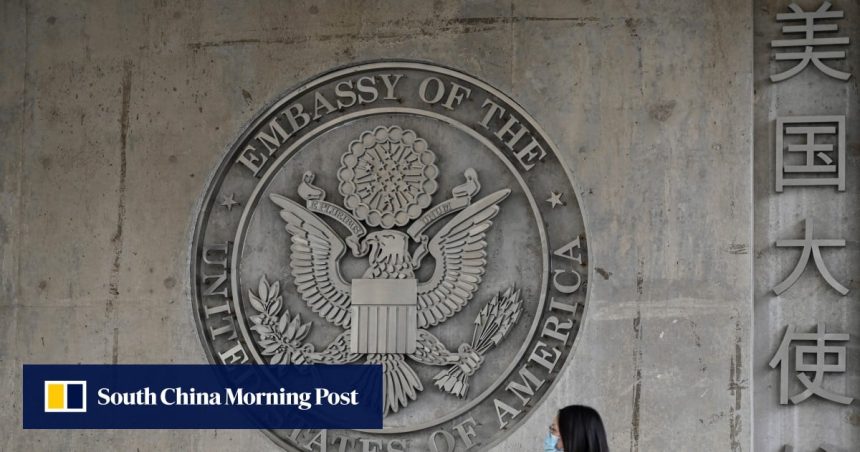 US embassy’s Chinese social media accounts fall silent as result of government shutdown