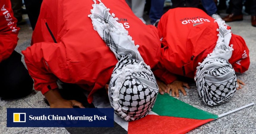 Toilet water, snatched hijabs: Malaysian Gaza activists recount Israeli detention
