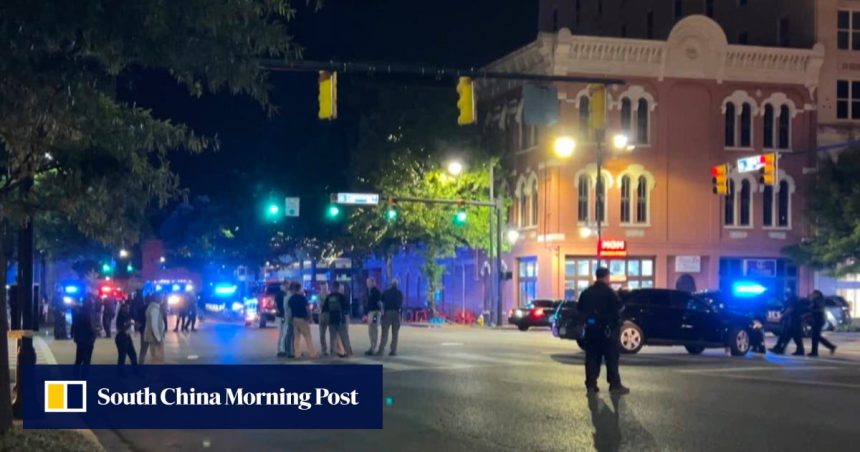 Gunmen kill 2, injure 12 in a shootout in Alabama’s capital Montgomery
