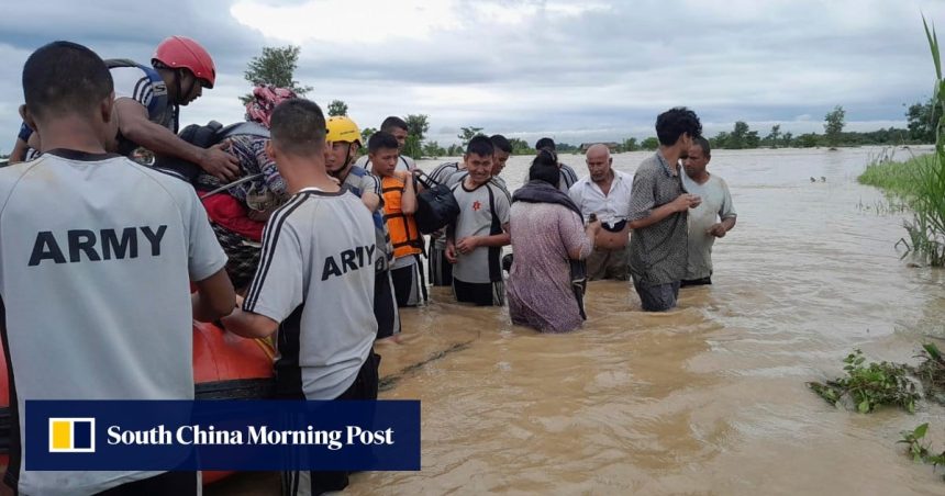 Landslides and floods kill 64 in Nepal and India after torrential rains