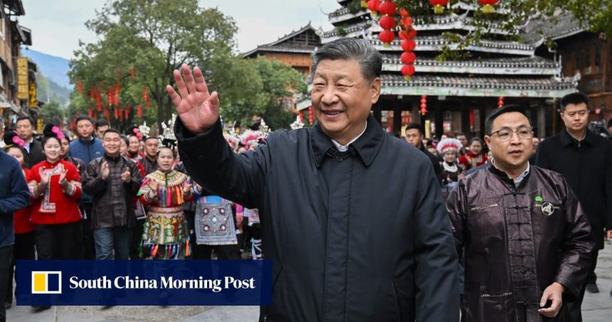 Chinese President Xi Jinping puts personal stamp on 5-year plan Chinese President Xi Jinping puts personal stamp on 5-year plan