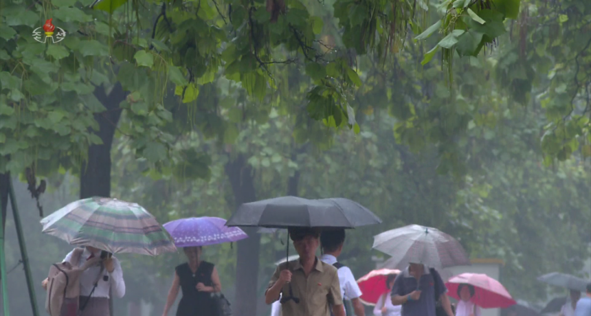 North Korea issues heavy rain warnings for border areas hit by floods last year