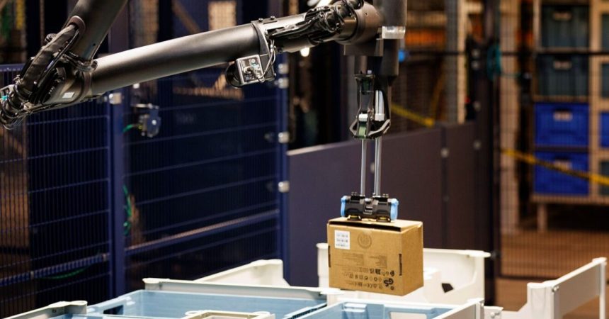 Amazon claims the headline isn’t robots taking jobs as it reveals new cost-cutting robots
