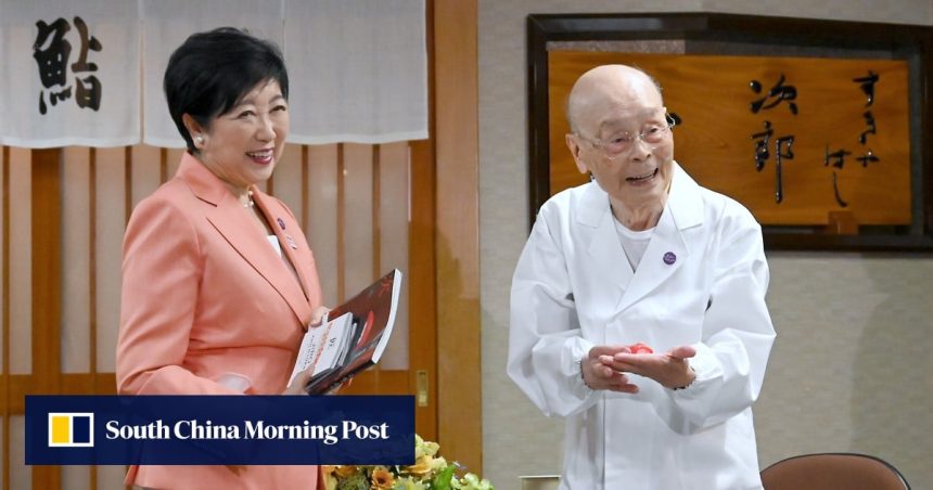 At 100, Michelin-starred Japanese sushi legend is still on a At 100, Michelin-starred Japanese sushi legend is still on a roll, aims to live to 114