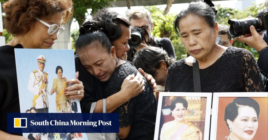 Thailand mourns Queen Sirikit as year-long royal funeral begins Thailand mourns Queen Sirikit as year-long royal funeral begins