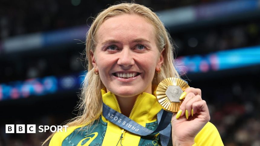 Ariarne Titmus: Australian swim star and four-time Olympic gold medallist retires aged 25
