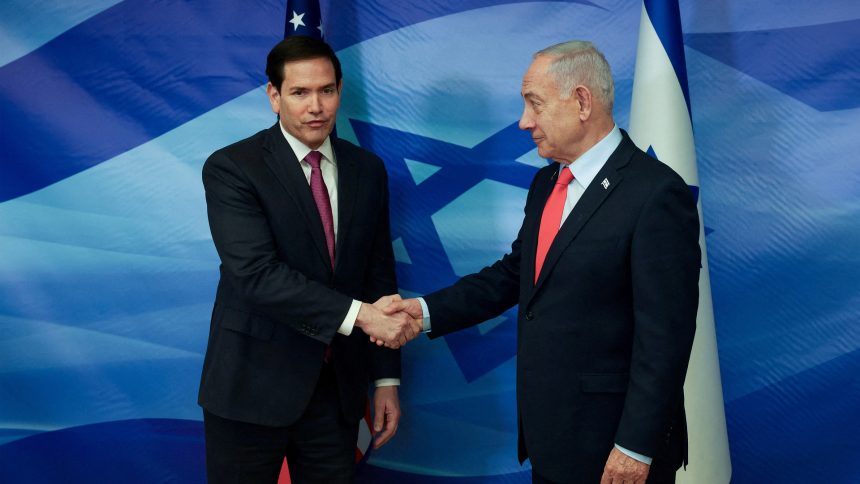 Marco Rubio says implementing Gaza peace deal is ‘top priority’ for Trump | Donald Trump