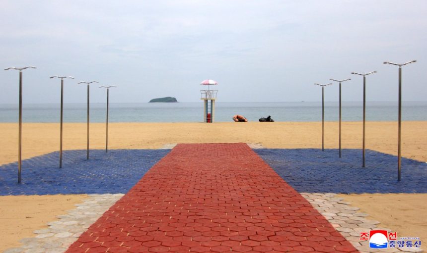 North Korea builds new seaside park at former site for live-fire military drills