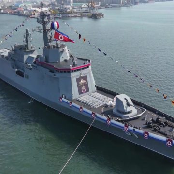 North Korea officially starts work on next warship under plan to transform navy
