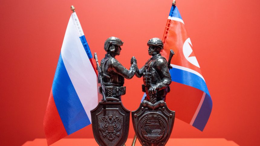 Bloody letters, violent art: Russia’s new tribute to North Korea war ties