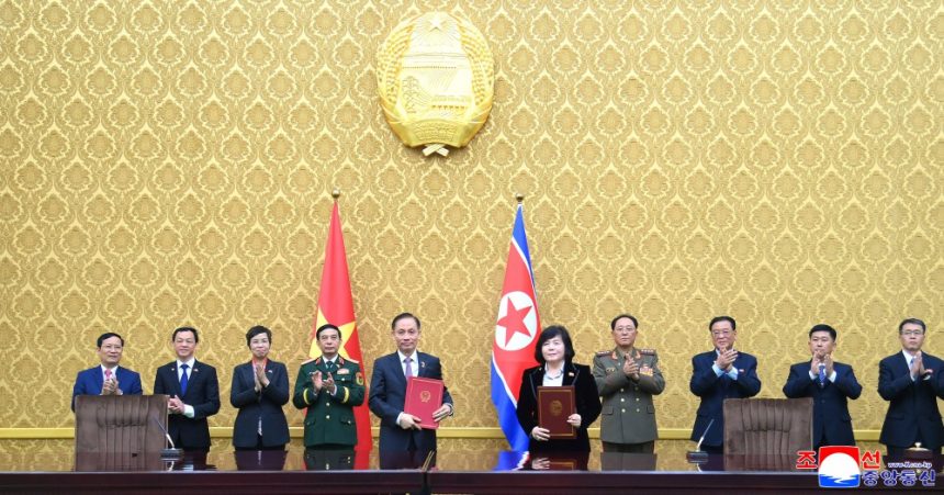 North Korea, Vietnam sign deals on enhancing defense cooperation, other ties
