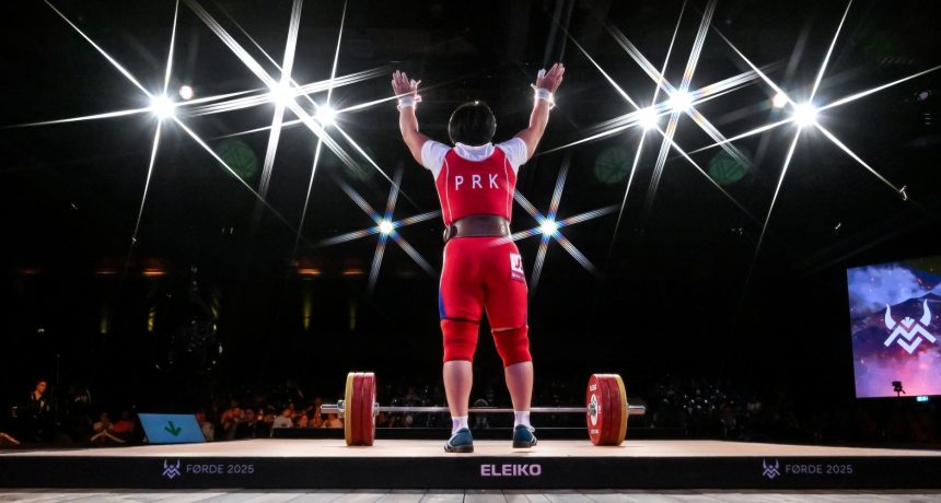 North Korean weightlifters get star treatment after record-breaking performance