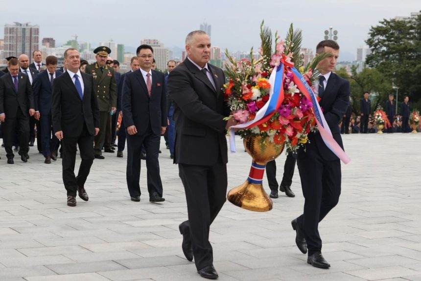 More than Medvedev: Inside Russia’s huge delegation to North Korea’s parade