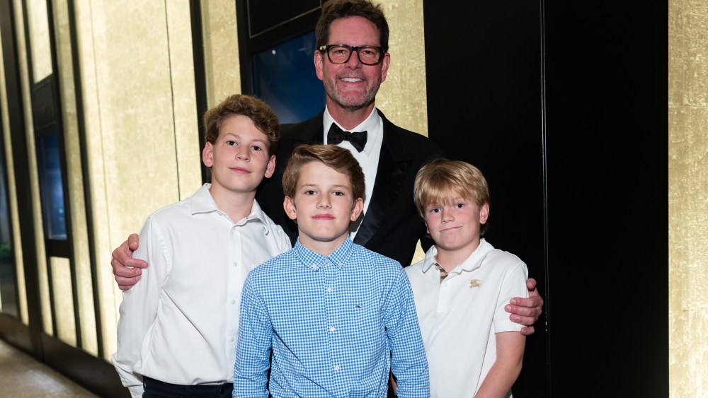 Matthew Whitman and his three sons and the 60th anniversary bash of Bal Harbour Shops.