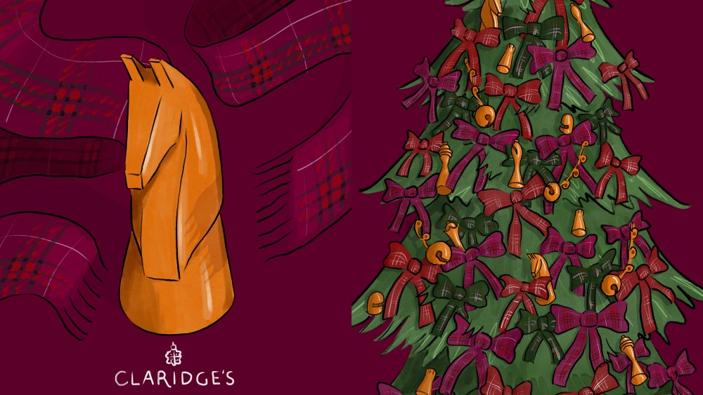 Burberry's Daniel Lee will design the Christmas tree at Claridge's in London.