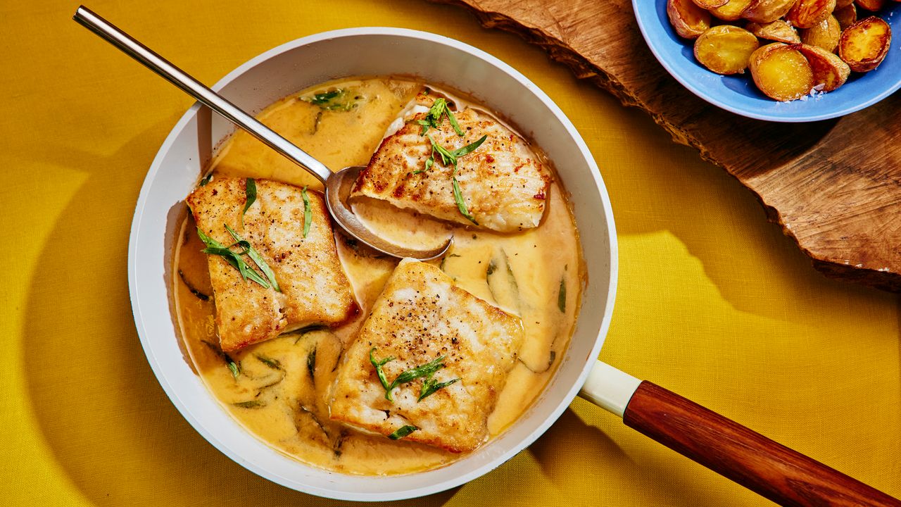 Cod With Lemon Butter Sauce Recipe