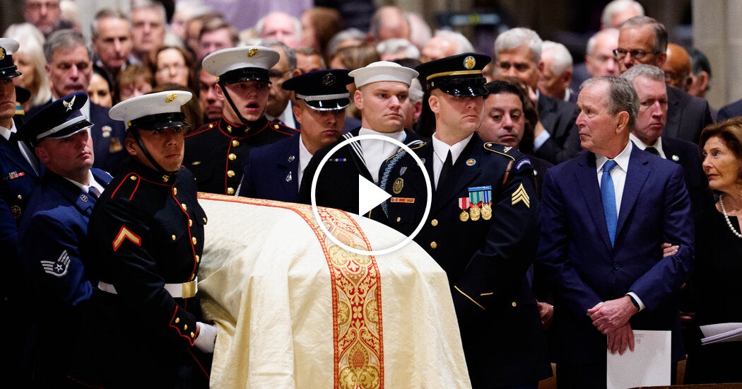 Dick Cheney Is Honored at Washington National Cathedral