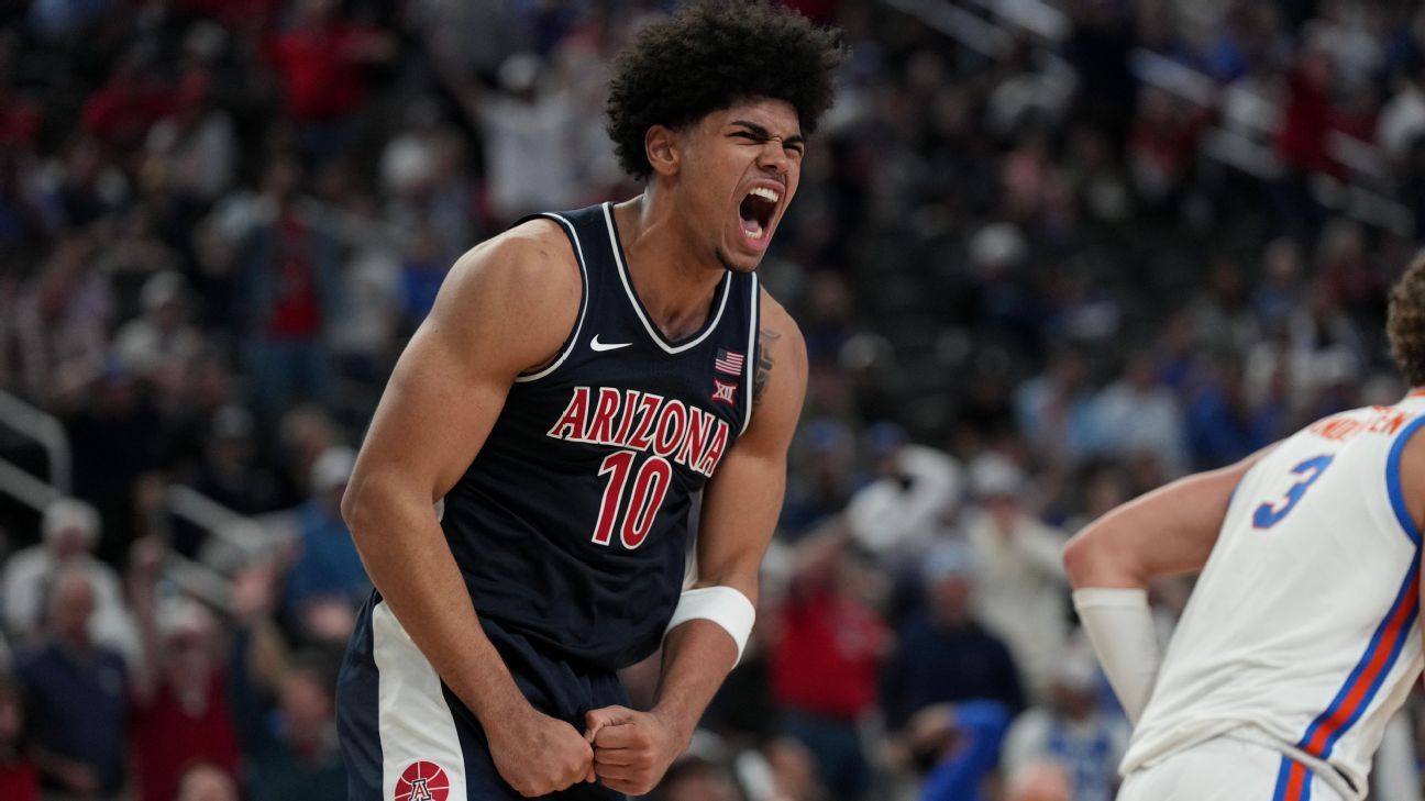 Freshman Koa Peat leads Arizona past reigning NCAA champion Florida