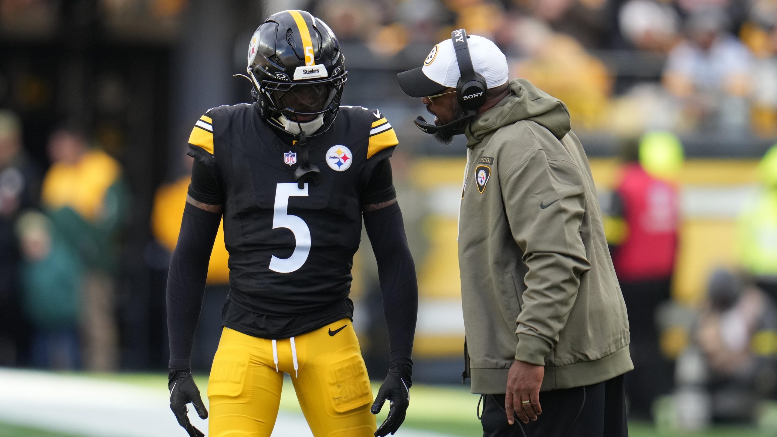 Jalen Ramsey Alleges Bengals' Ja'Marr Chase Spit on Him Before Steelers DB's Ejection