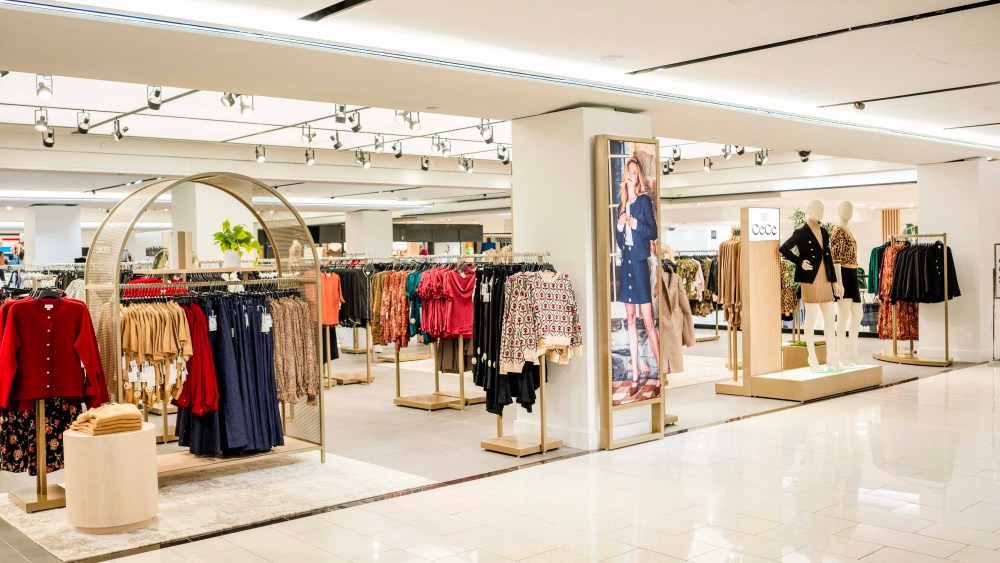 A CeCe shop in shop.