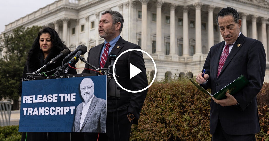 Lawmaker Says Trump’s Call With Saudi Leader Was ‘Shocking’