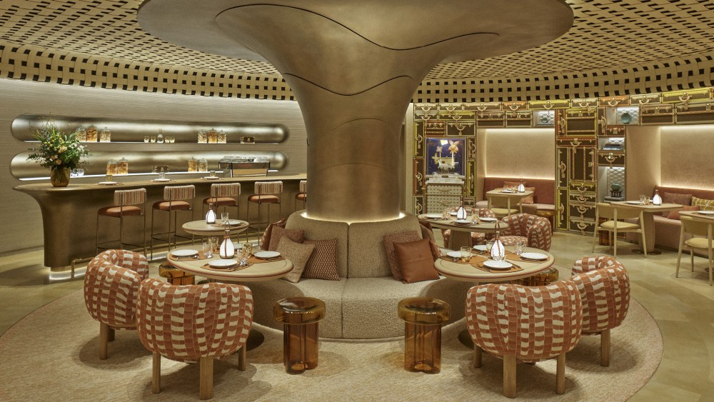 The Café Louis Vuitton at LV The Place in Seoul