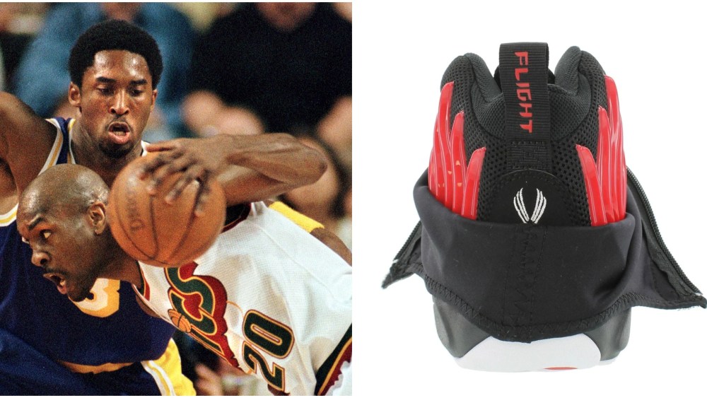 Gary Payton, Kobe Bryant, Nike sneakers