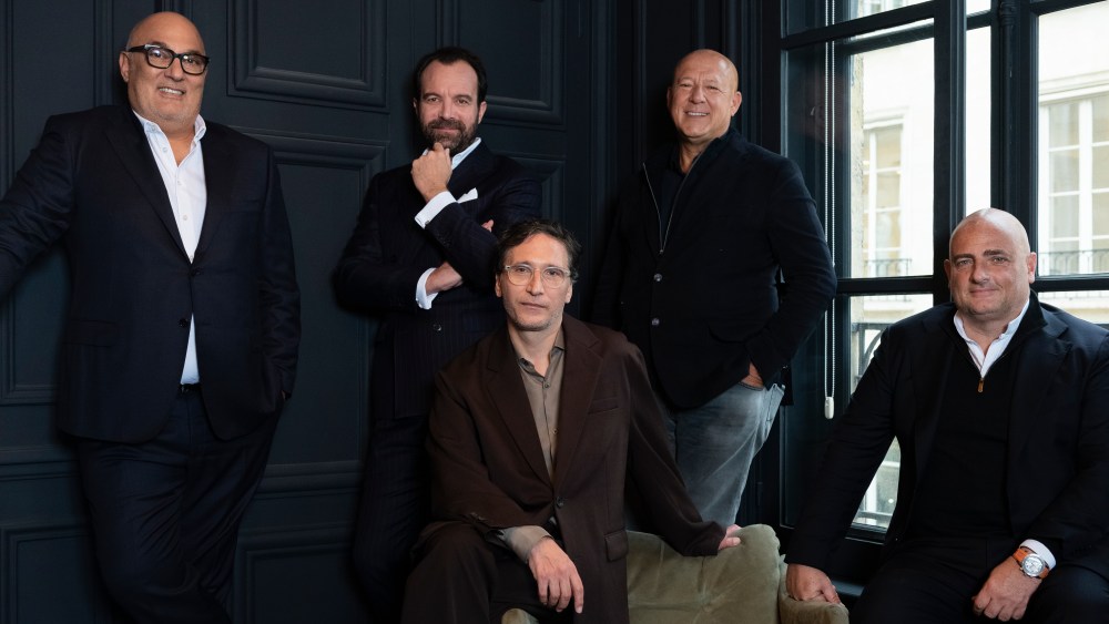Kouros Neyssari, Jean-Philippe Braud, Franck Chaud, Laurent Bandet and Marc Fischer