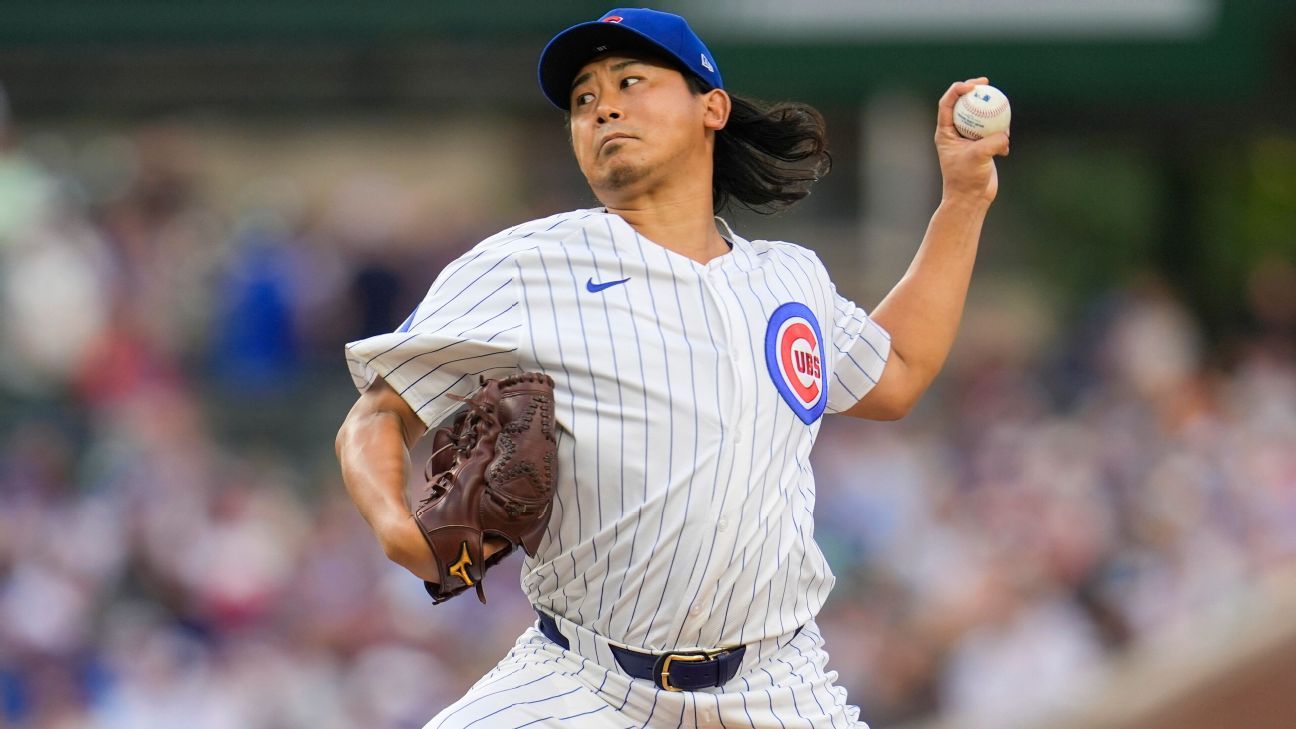 Sources: Cubs, Shota Imanaga reject options; lefty a free agent