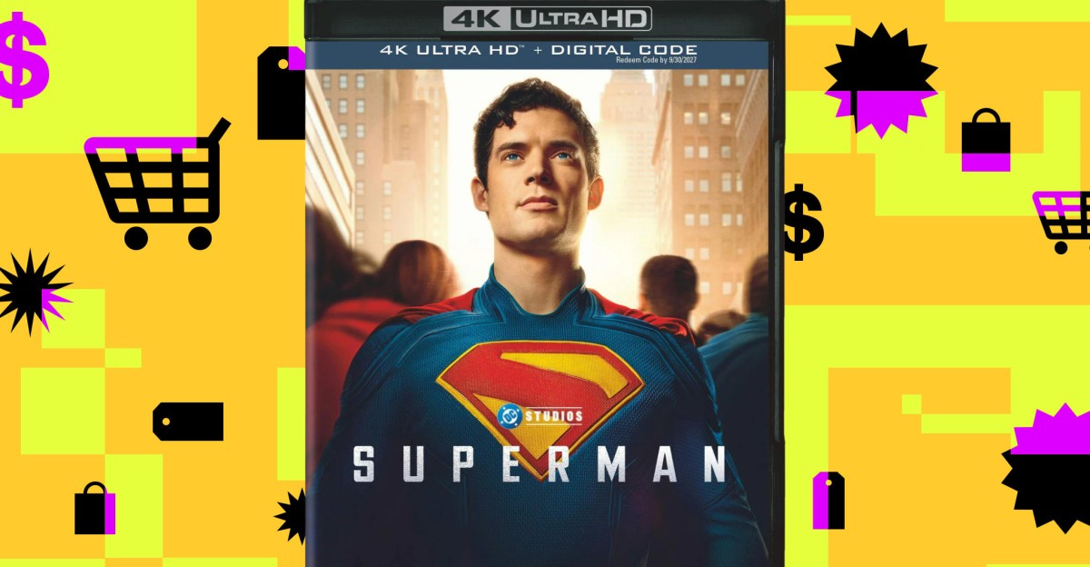 Superman and other 4K Blu-rays are $12.99 ahead of Black Friday