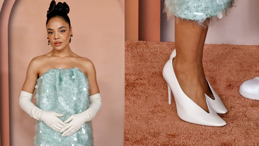 Tessa Thompson attends the 2025 Franca Fund Gala at the Museum of Islamic Art on Sunday in Doha, Qatar.