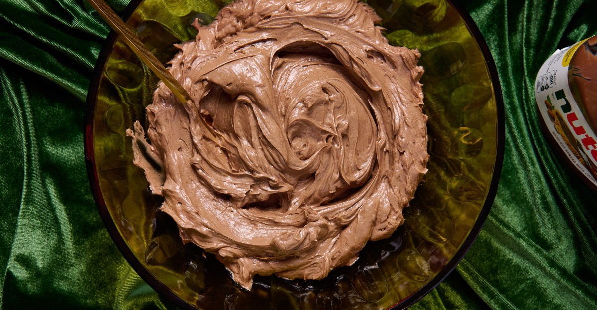 The Best Nutella Buttercream Recipe Gets Amped by Amaretto
