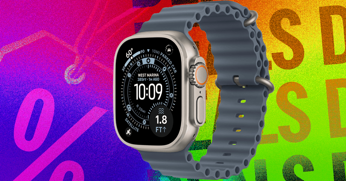 The New Apple Watch Ultra 3 Is $100 Off