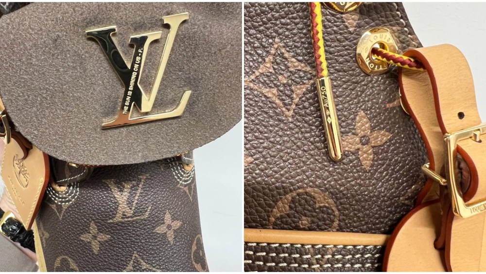 Louis Vuitton x Timberland 18K gold boots