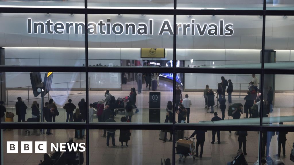 UK net migration falls sharply with drop in arrivals for work and study