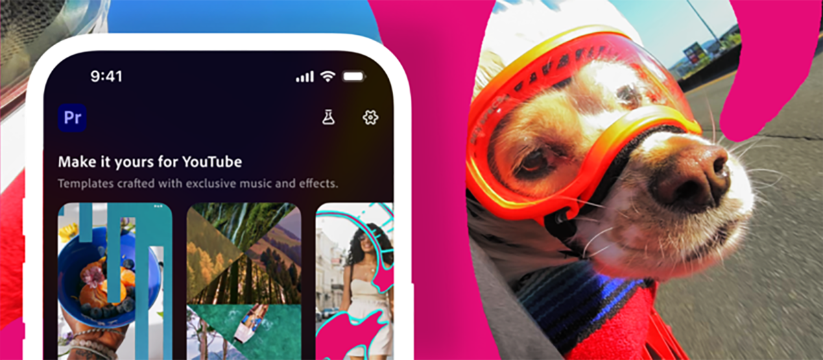 Adobe launches content creation hub in Premiere mobile for YouTube Shorts creators
