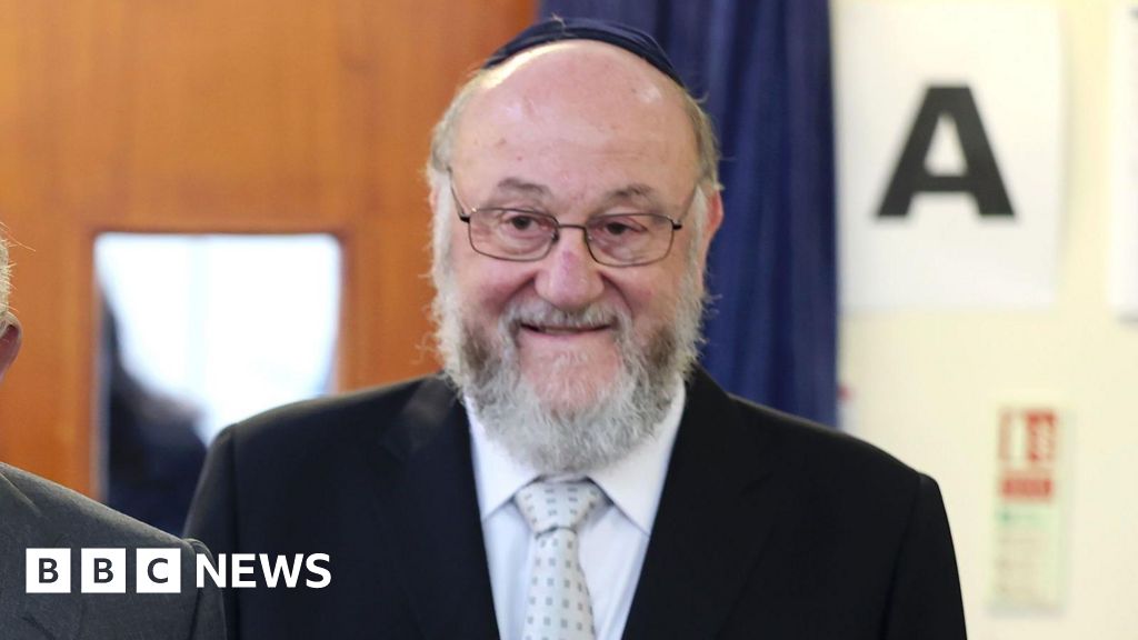 Chief rabbi's cousin hid for 15 'terrifying' minutes