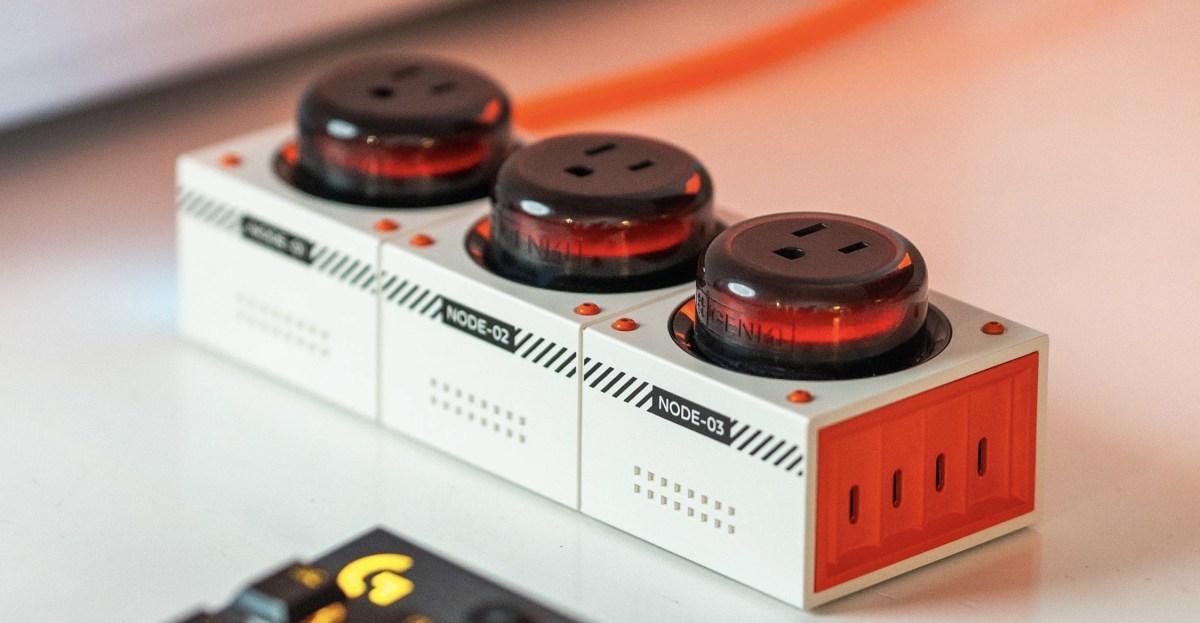 Genki’s colorful, powerful power strip is 25 percent off