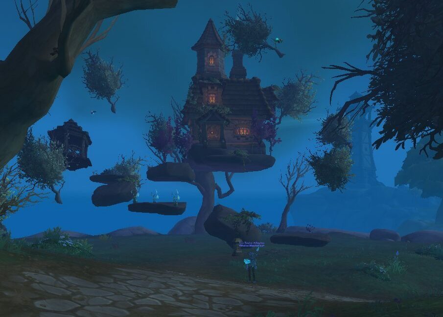 Instead of fixing WoW’s new floating house exploit, Blizzard makes it official