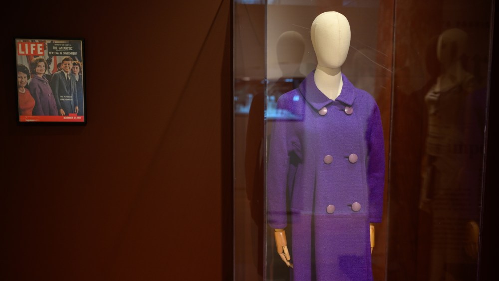 Jacqueline Kennedy Onassis 1960 Election-Night Coat
