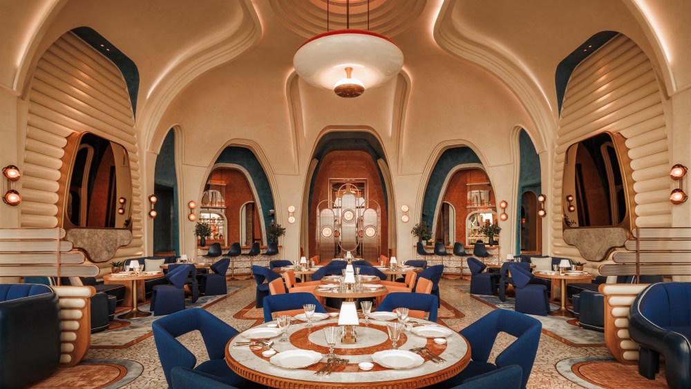 The Rialto restaurant at Jumeirah Marsa Al Alarb.