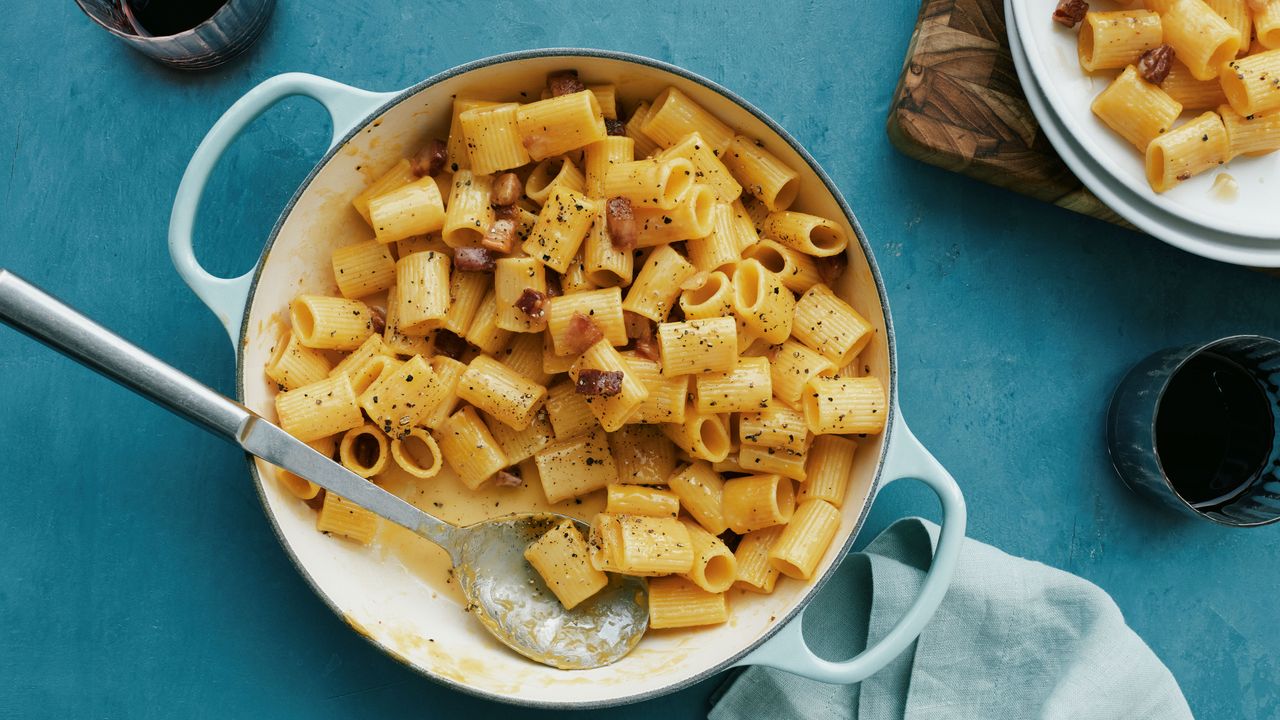 Pasta Carbonara With Pancetta Recipe